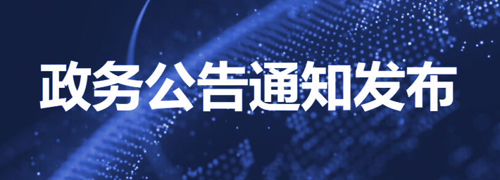 政务公告发布